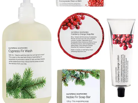 Holiday Gift Set by Saltspring Soapworks